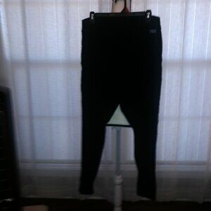 VICTORIA SECRET PINK ACTIVE Black Joggers with Pockets XXL